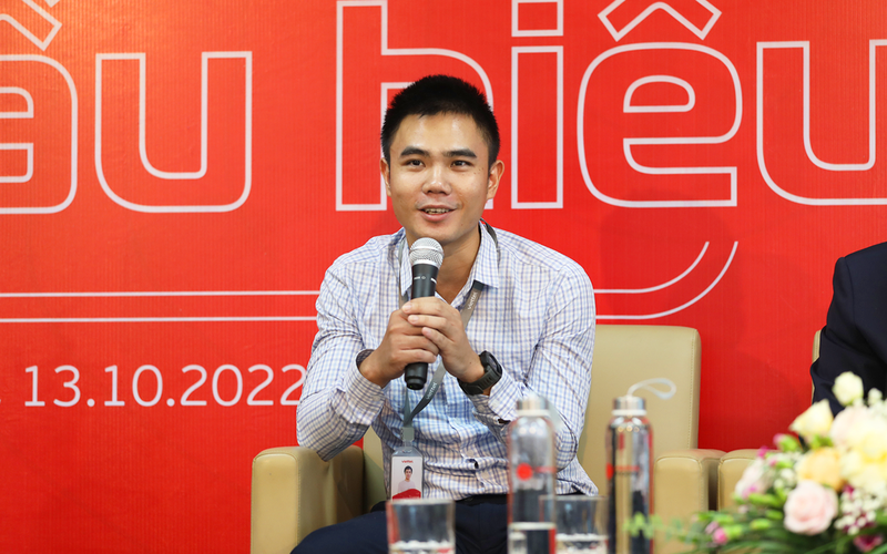 Anh Phí Hữu Trường tại talkshow "Lắng nghe - Thấu hiểu - Chia sẻ"